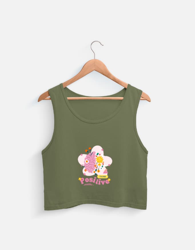 Tank Top Positive Front Print